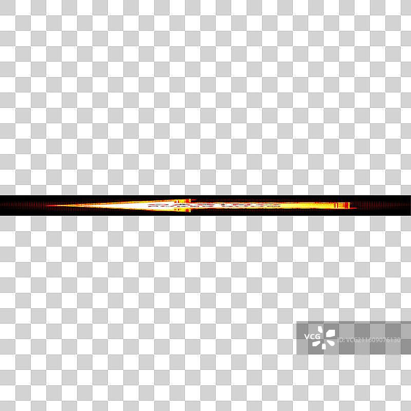 发光的闪亮 LED 灯泡边框图片素材