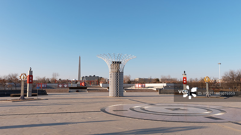 乌审旗人民广场图片素材