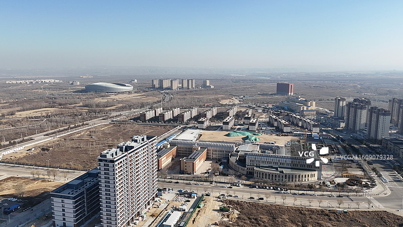 鄂尔多斯准格尔旗大路工业园准格尔旗新办公区行政中心千亿县图片素材