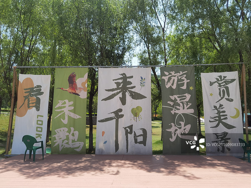 陕西省宝鸡市千阳县千湖国家湿地公园图片素材