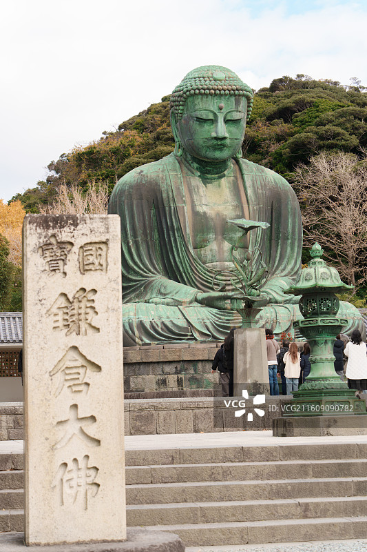 镰仓大佛图片素材