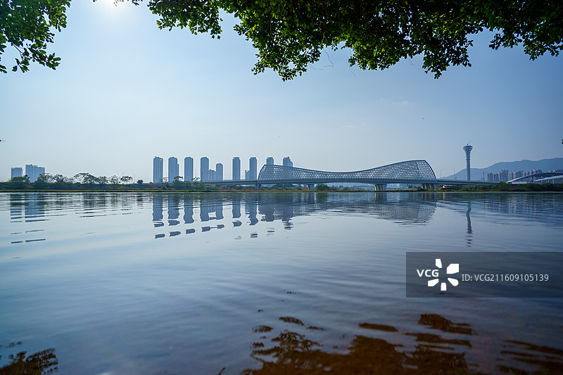 肇庆市鼎湖新区周边水乡景色，河埠头特写图片素材