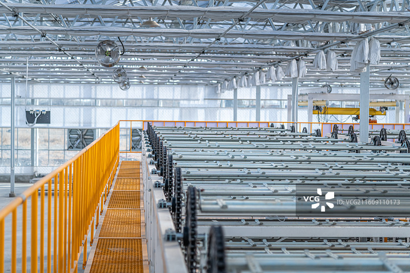 科技温室大棚  育苗工厂  乌鲁木齐图片素材