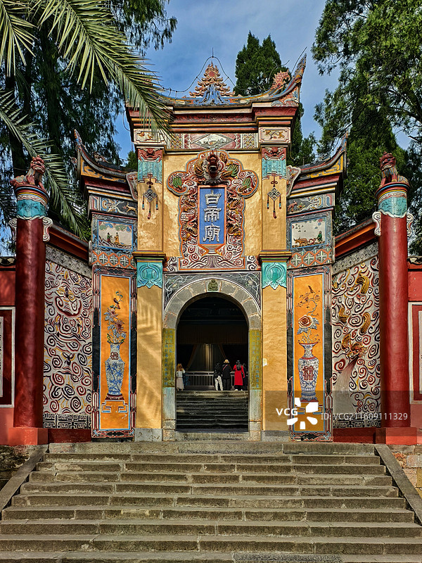 白帝庙图片素材