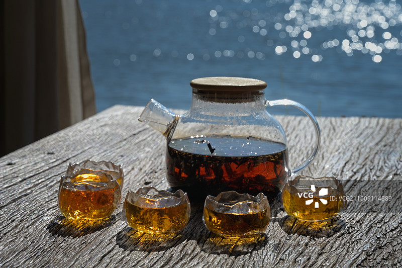 一壶红茶图片素材