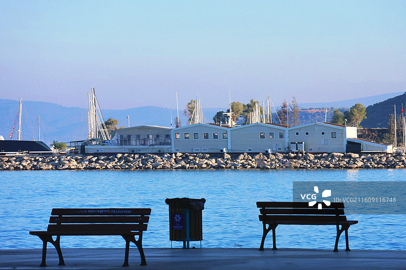 库萨达斯海港图片素材