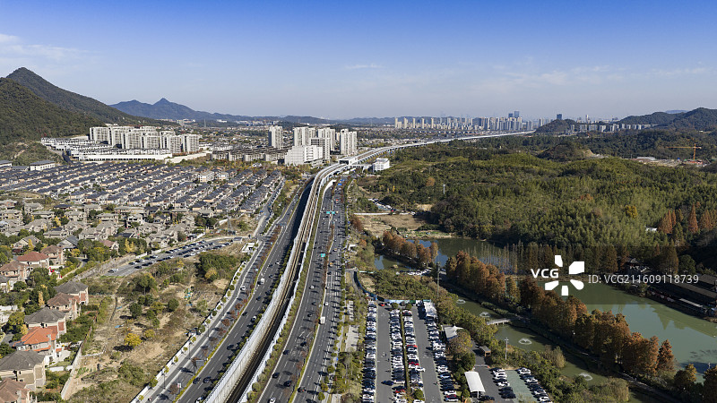 杭州临安青山湖科技城图片素材
