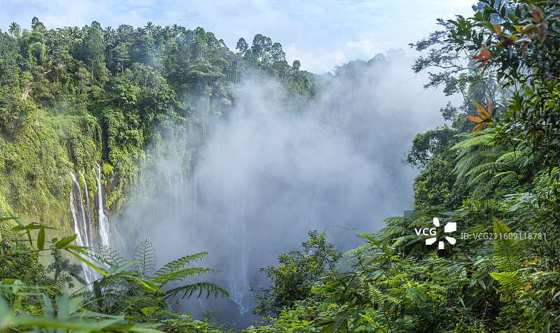 印度尼西亚婆罗浮屠遗址古迹图片素材