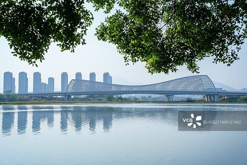 肇庆市鼎湖新区周边水乡景色，河埠头特写图片素材