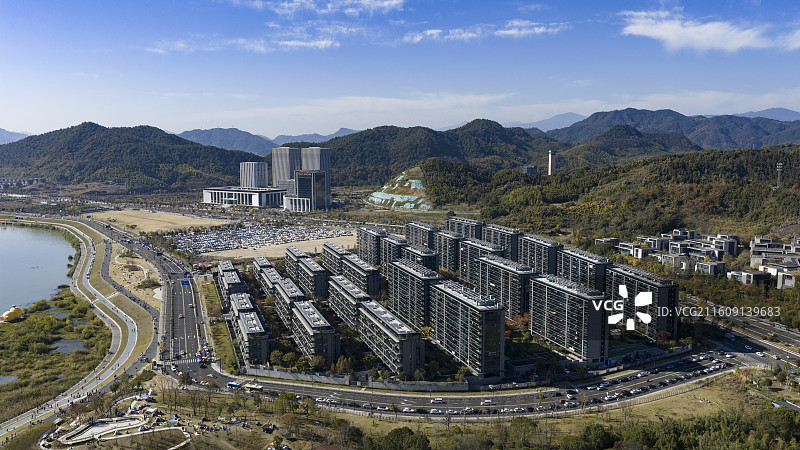 杭州临安青山湖科技城图片素材