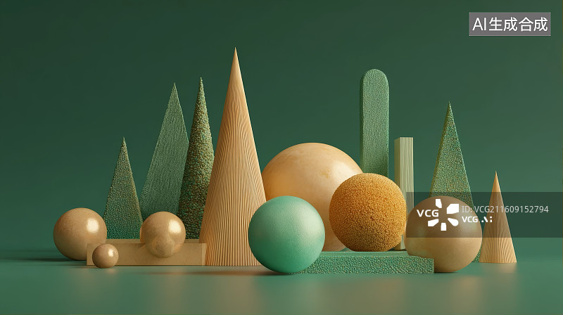 【AI数字艺术】设计素材，森林题材图片素材
