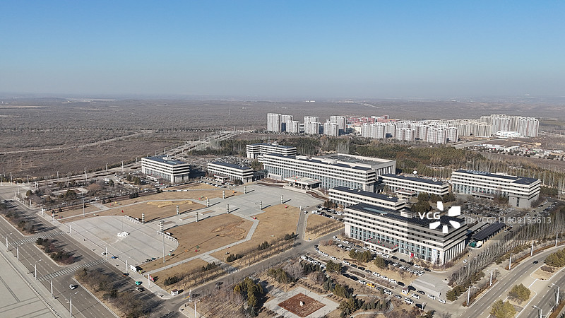 鄂尔多斯准格尔旗大路工业园准格尔旗新办公区行政中心千亿县图片素材