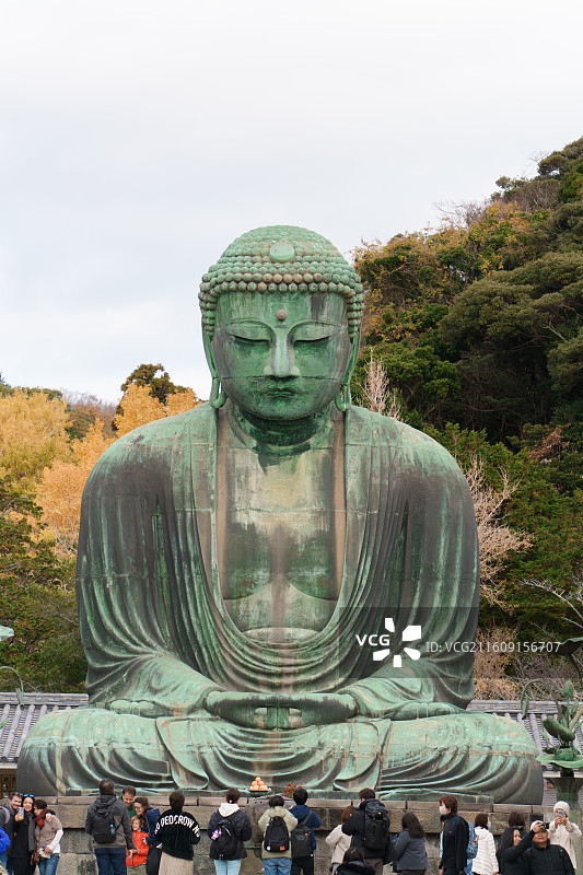 镰仓大佛图片素材