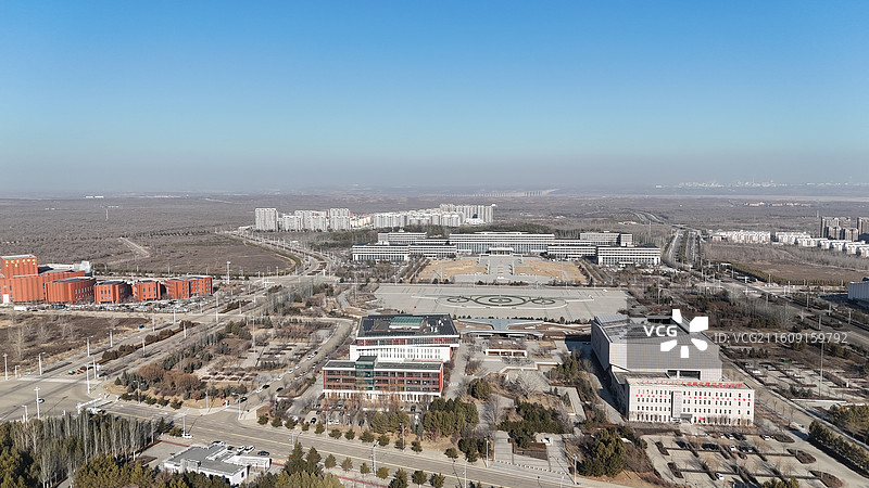 鄂尔多斯准格尔旗大路工业园图片素材