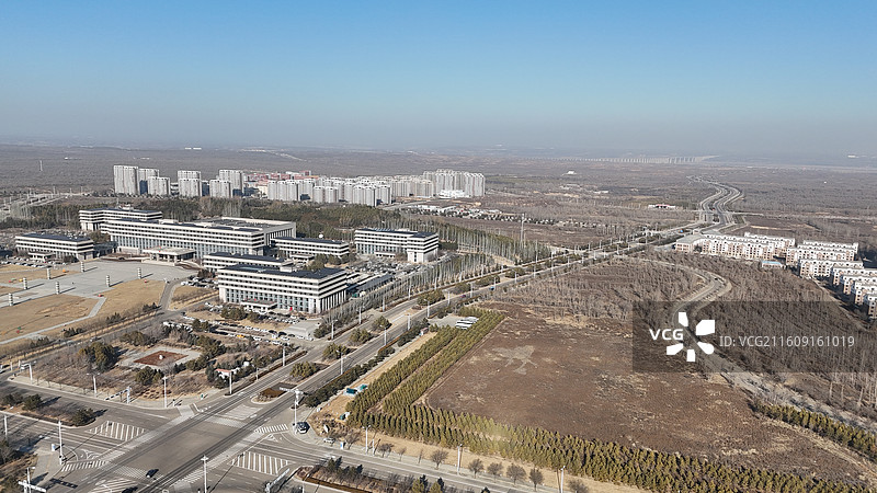 鄂尔多斯准格尔旗大路工业园准格尔旗新办公区行政中心千亿县图片素材