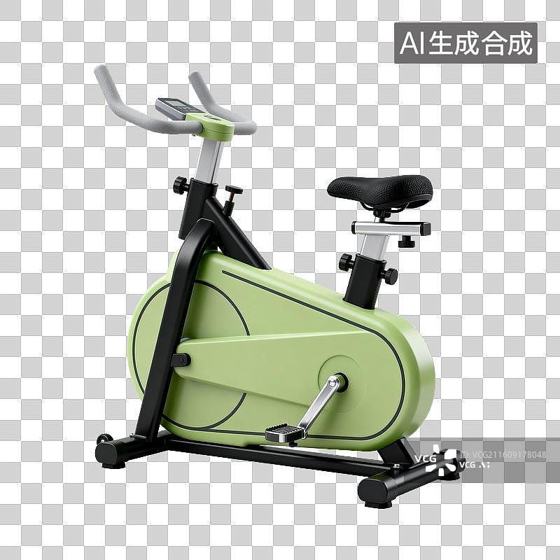 【AI数字艺术】一辆动感单车-健身运动器械图片素材