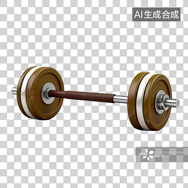 【AI数字艺术】杠铃-健身运动器械图片素材