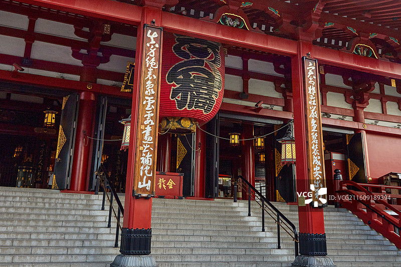 日本东京浅草雷门图片素材