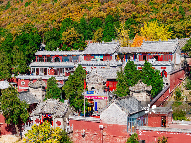 中岳嵩绝美秋色（老君洞、峻极峰）-河南嵩山图片素材
