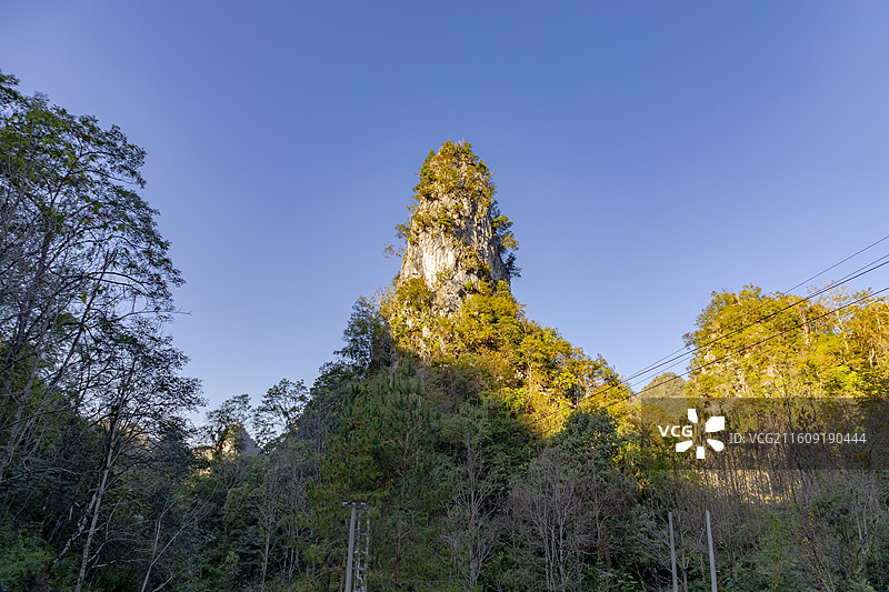 贵州省安顺市紫云县格凸河景区风光图片素材