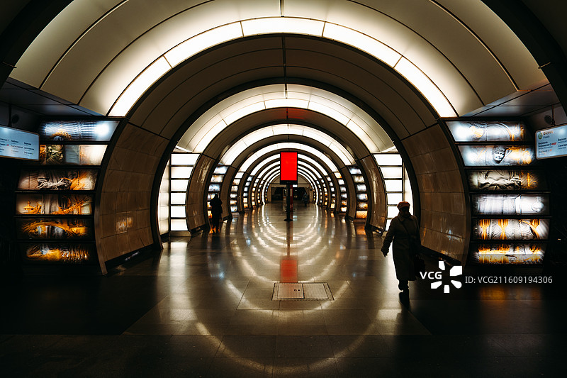 莫斯科地铁图片素材