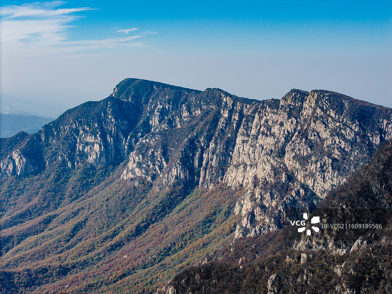 中岳嵩绝美秋色（老君洞、峻极峰）-河南嵩山图片素材