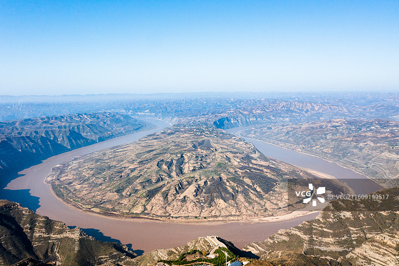 黄河奇湾（葫芦湾）图片素材