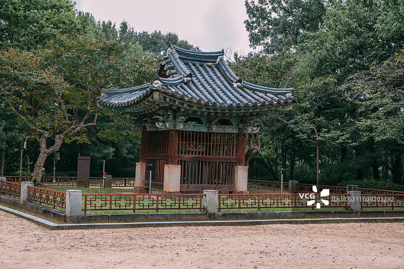 韩国全州 梧木台图片素材