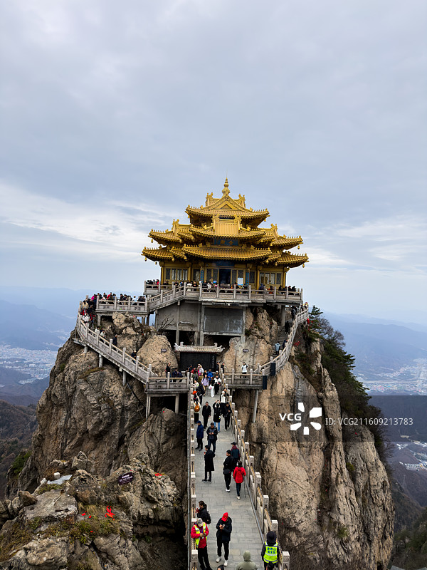 河南省洛阳市老君山风光图片素材