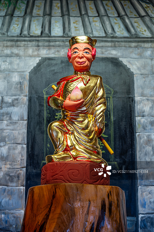 顺昌阁大圣宫孙悟空雕像图片素材