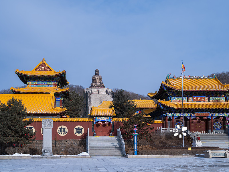 六鼎山正觉寺大佛图片素材