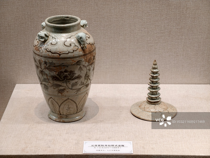 江西省九江市博物馆馆藏文物图片素材