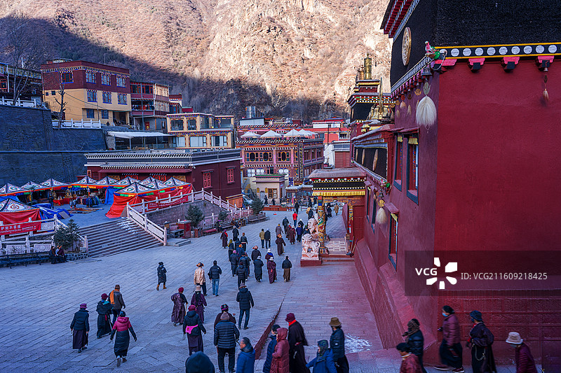 德格印经院图片素材