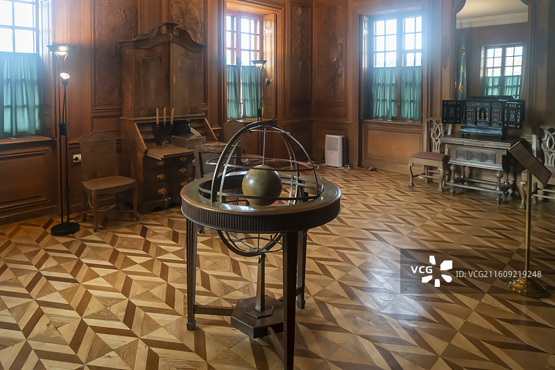 圣彼得堡夏宫作战室图片素材