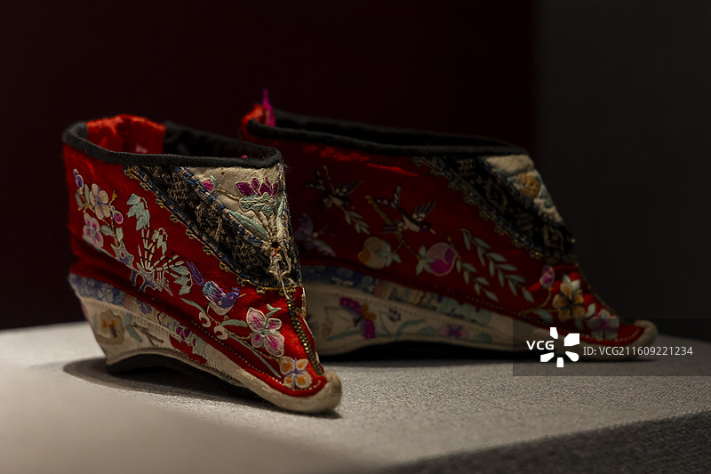 清代汉族服饰展图片素材