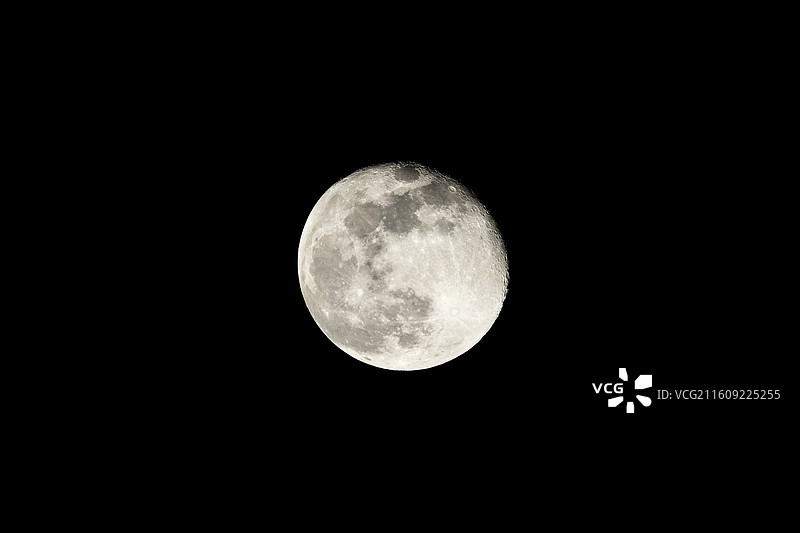 农历十月十七的月相图片素材