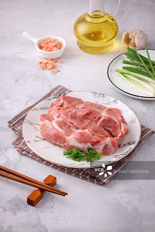 鲜梅花肉图片素材