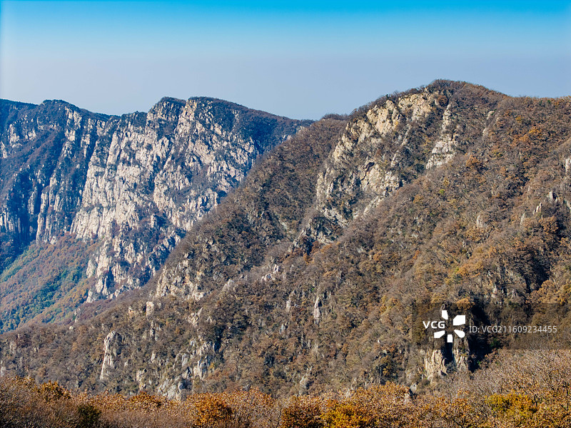 中岳嵩绝美秋色（老君洞、峻极峰）-河南嵩山图片素材