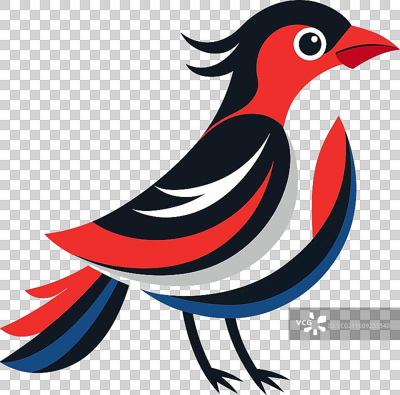 可爱的小啄花鸟图片素材