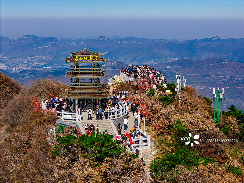 中岳嵩绝美秋色（老君洞、峻极峰）-河南嵩山图片素材