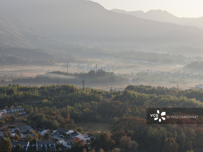 卢村秋色图片素材