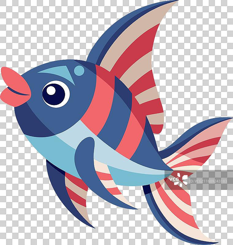 飞鱼跑可爱图片素材