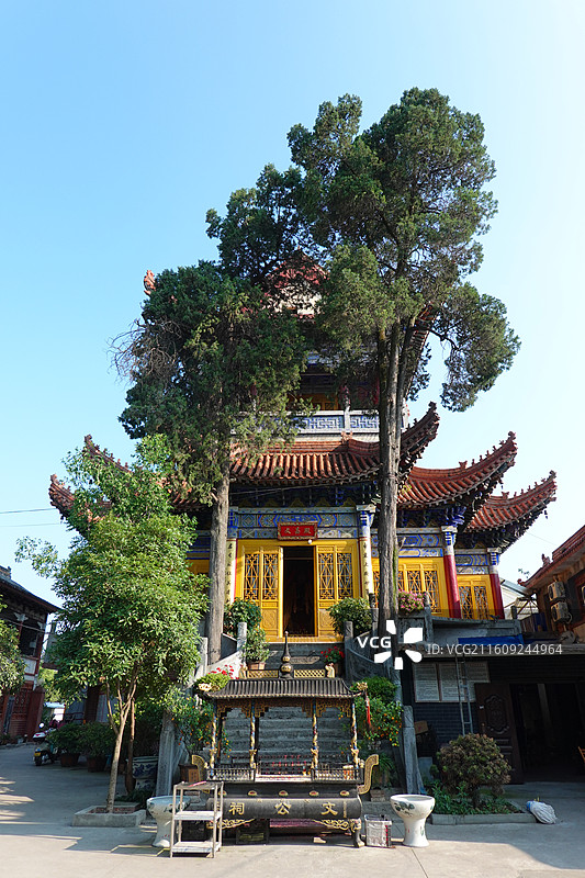 陕西省汉中市汉台区文公祠道观文昌殿图片素材