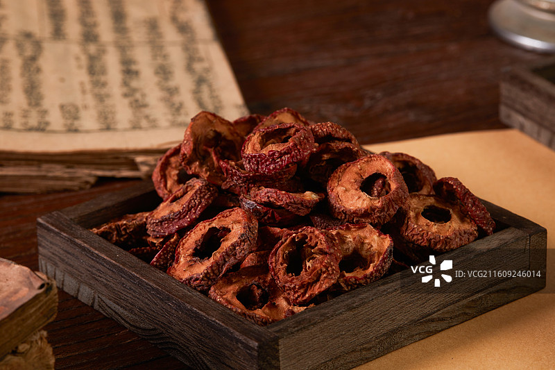 传统药材山楂图片素材