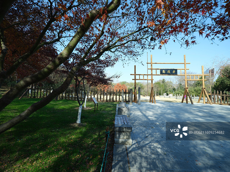 南京明孝陵孝陵卫图片素材