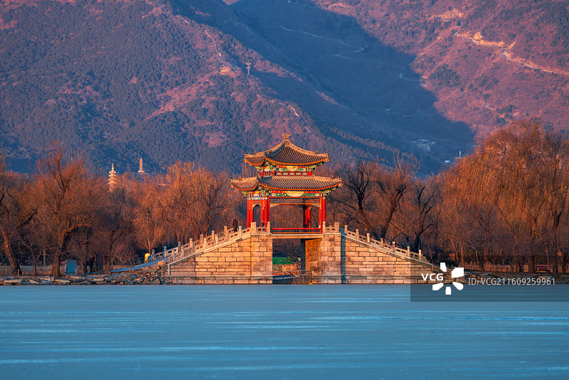 冬季颐和园图片素材