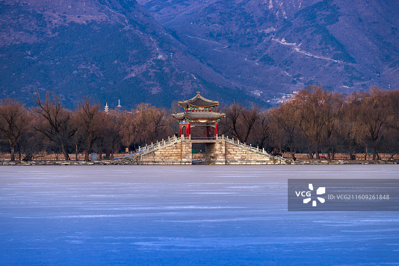 冬季颐和园图片素材