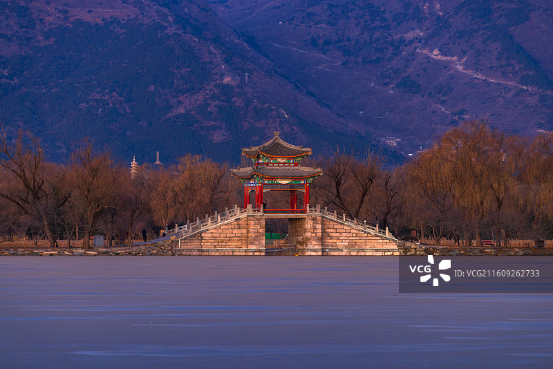 冬季颐和园图片素材
