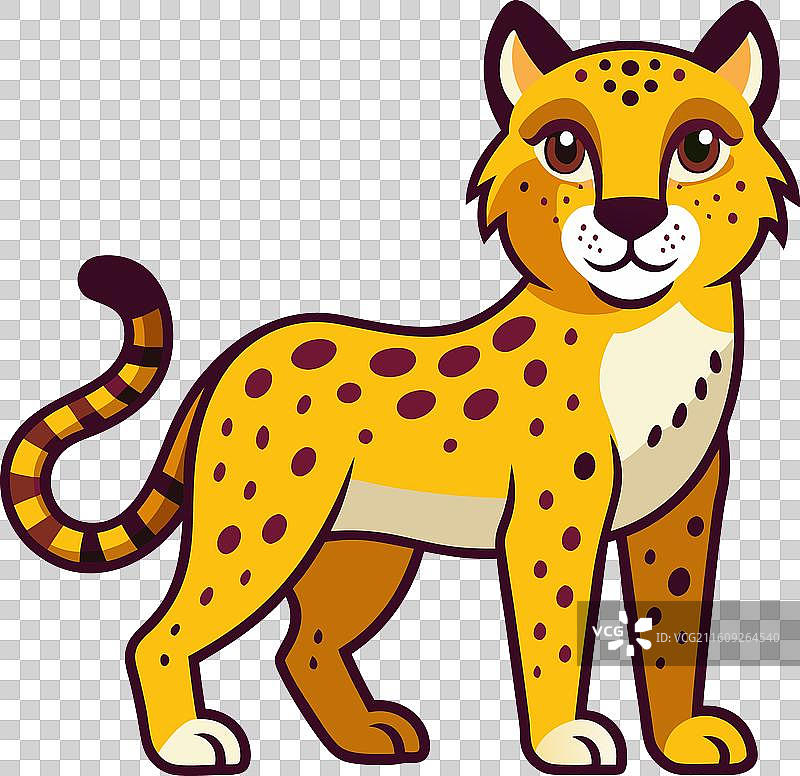 可爱的森林大象学习图片素材