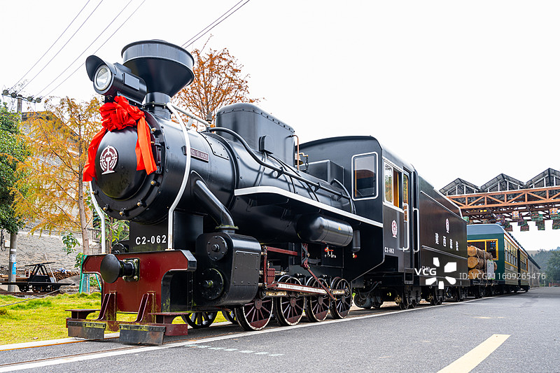 建西森林小火车图片素材